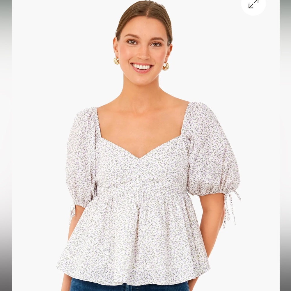 NWOT Tuckernuck Hyacinth House Society Blouse
